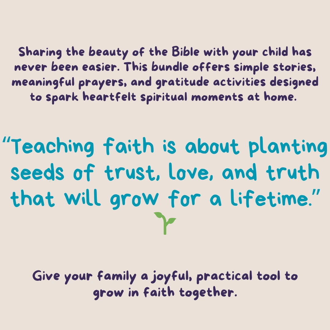 Faith and Bible Stories – Learn, Color, Grow
