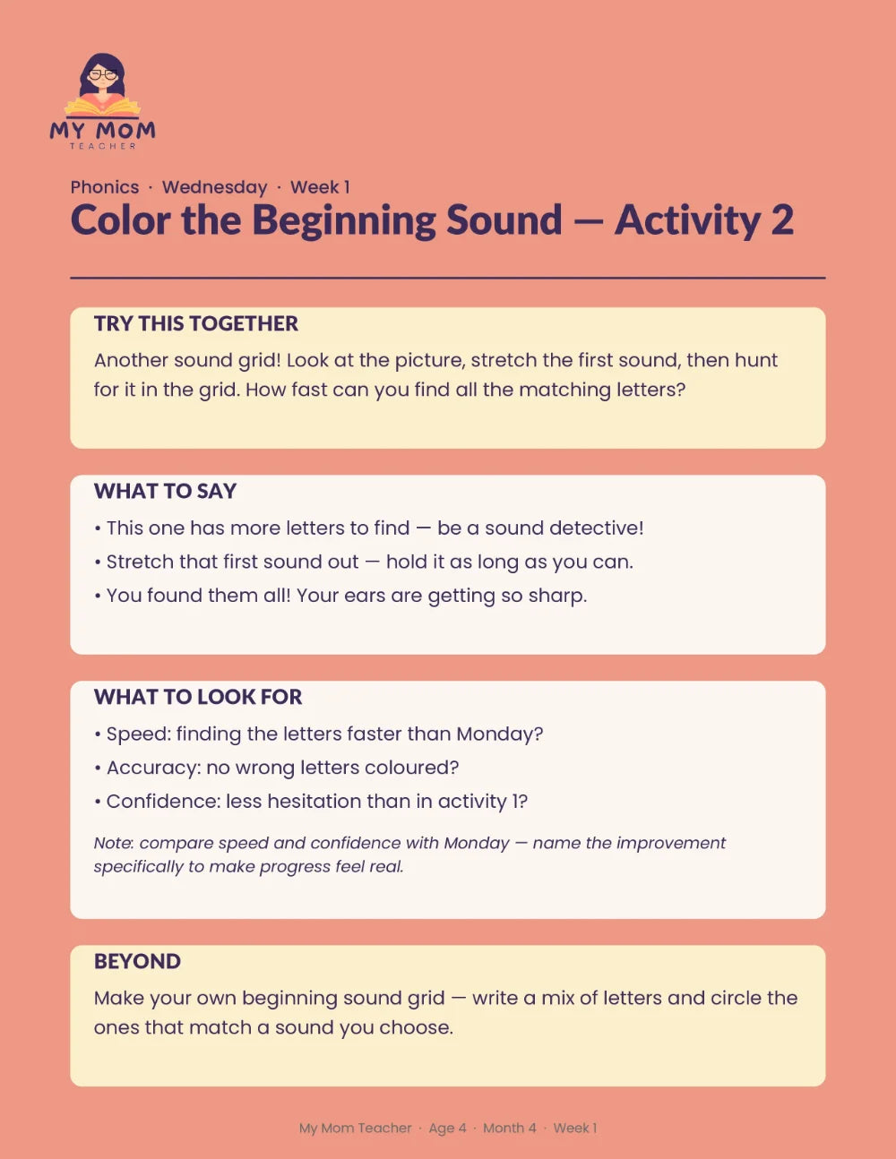 5 Age-Specific Curricula · Ages 2 to 6